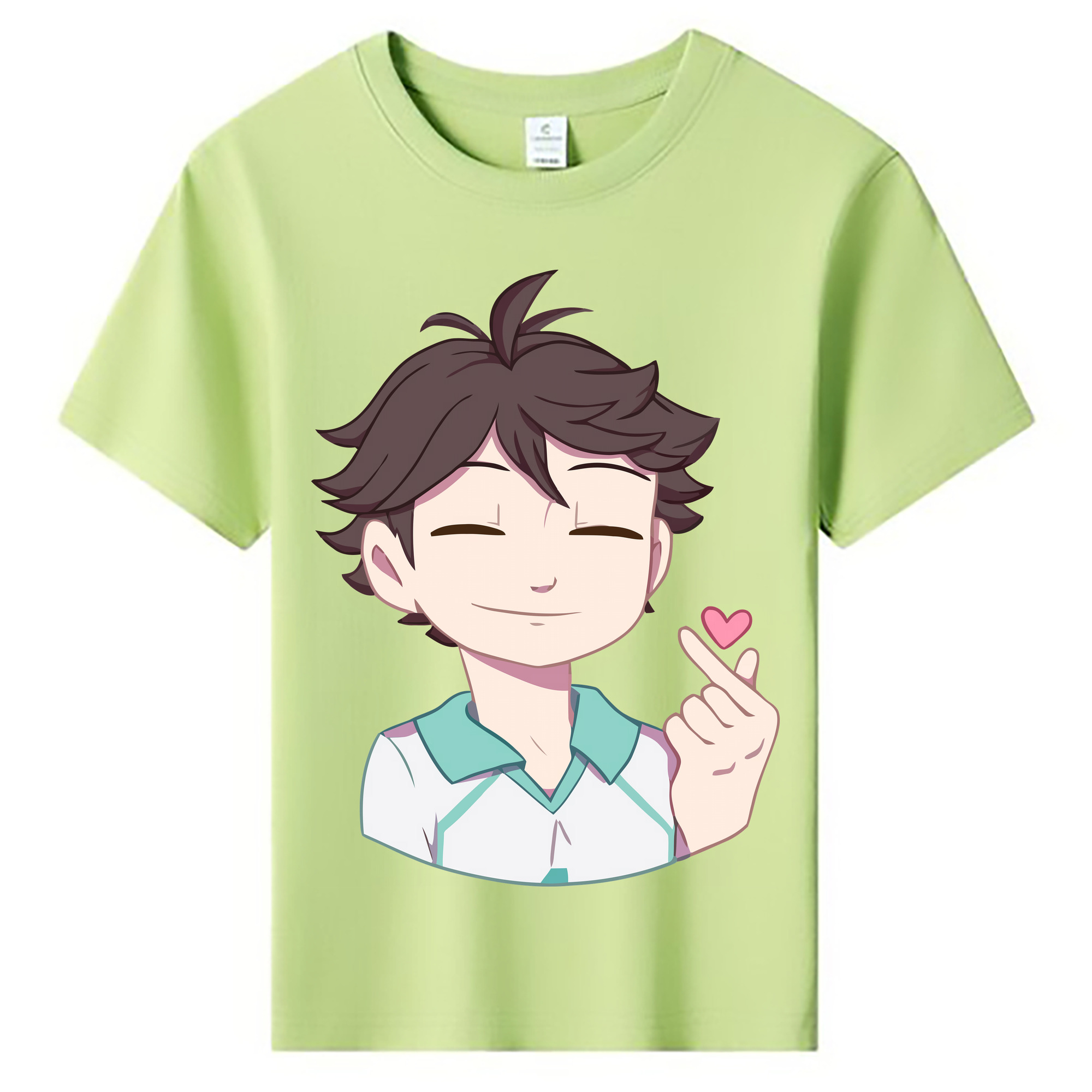 （画像用） ハイキュー!! Haikyu!! 綿100％キッズTシャツ（フロントプリント）